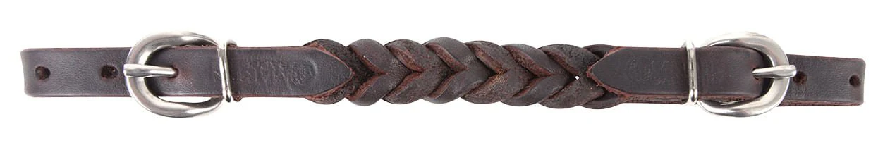 Martin Saddlery Latigo Curb Strap with Blood Knots - Pet's Shop