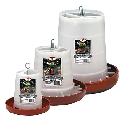 Little Giant Plastic Hanging Chicken Feeders - Pet's Shop