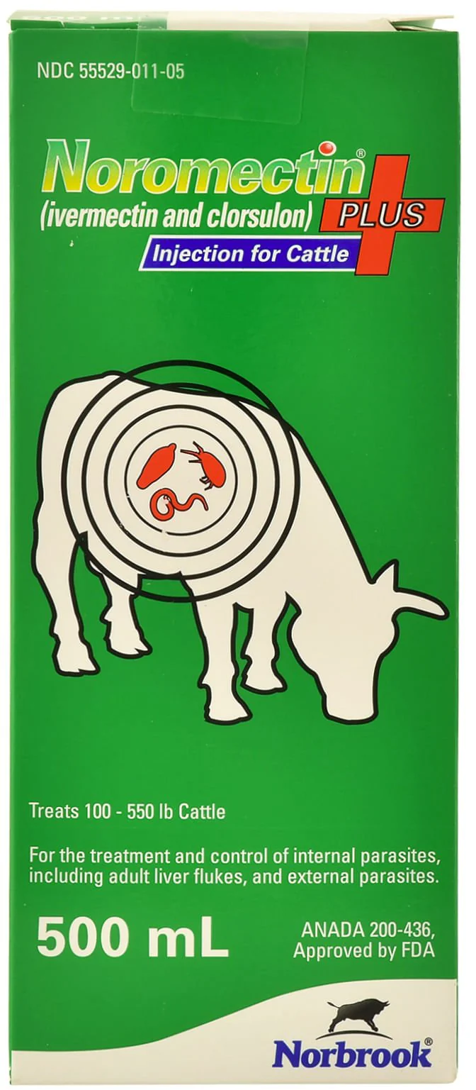 Noromectin Plus Injection Cattle Dewormer - Pet's Shop