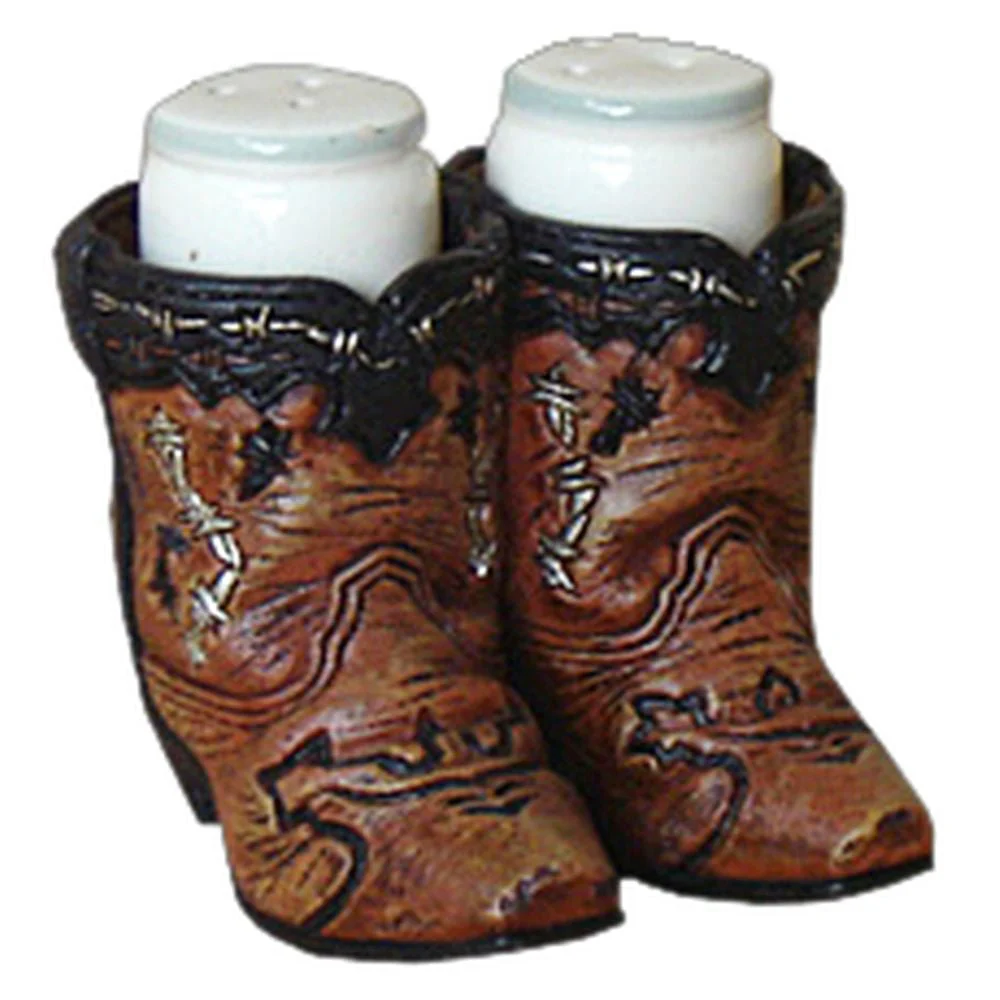 Cowboy Boots Salt and Pepper Shaker Set - Pet's Shop
