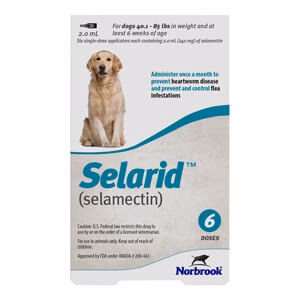 Rx Selarid (selamectin) Canine Flea Topical - Pet's Shop