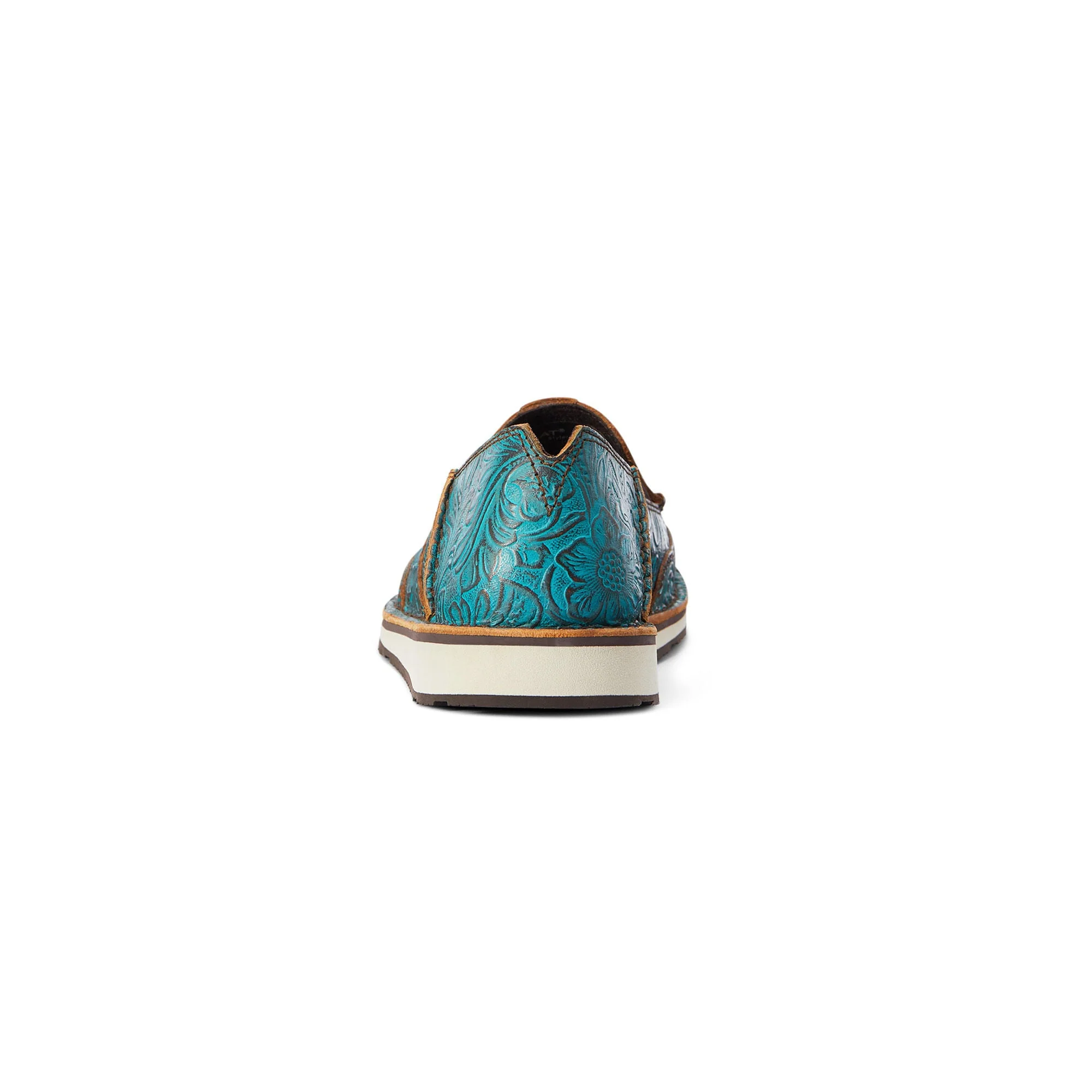 Ariat Women's Cruiser, Brushed Turquoise Floral Embossed - Pet's Shop