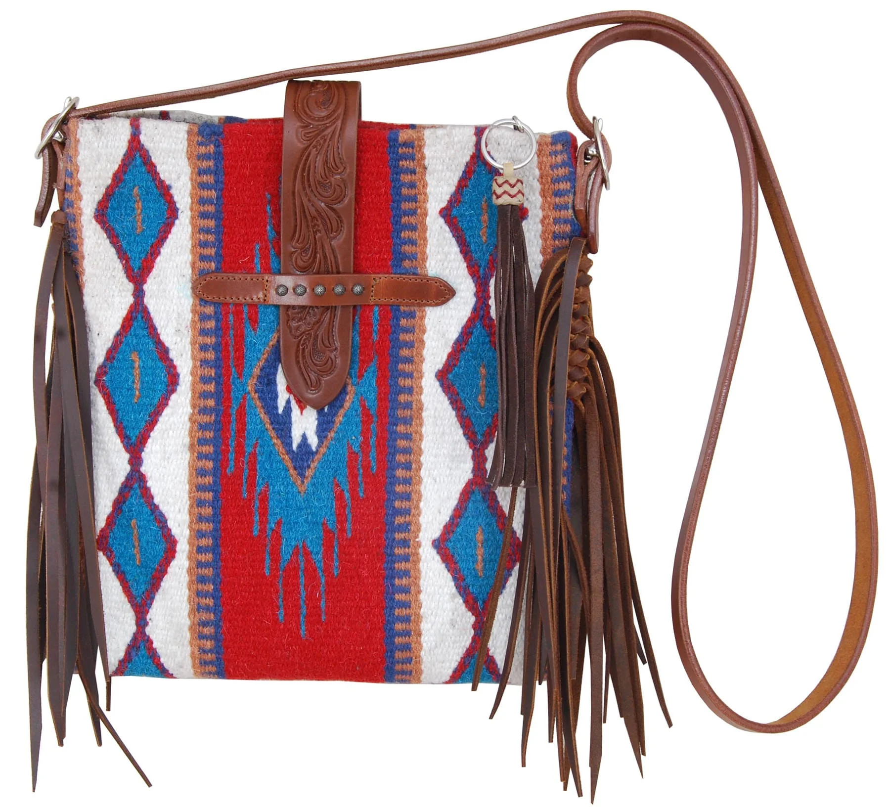 Rafter T Cross Body  Purse with Fringe - Pet's Shop