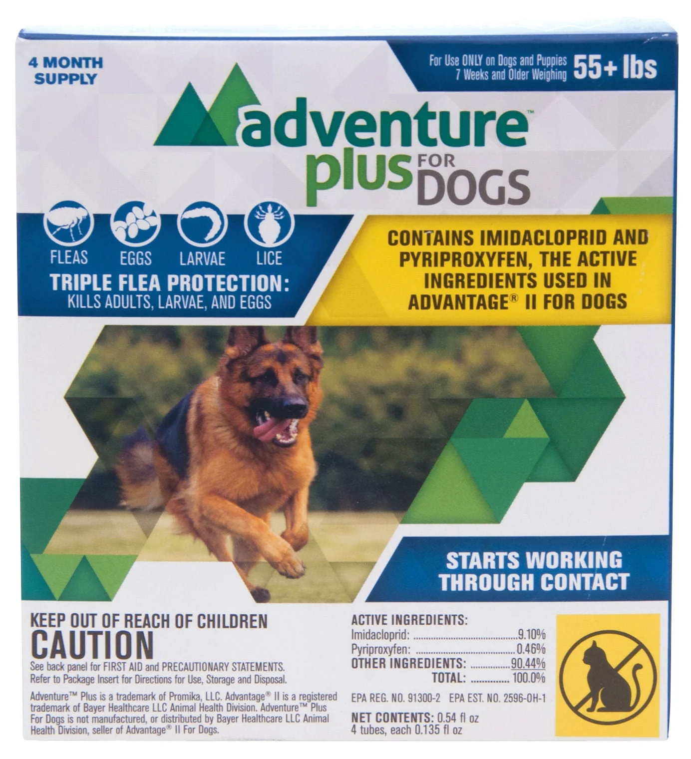 Adventure Plus for Dogs, 4 pk - Pet's Shop