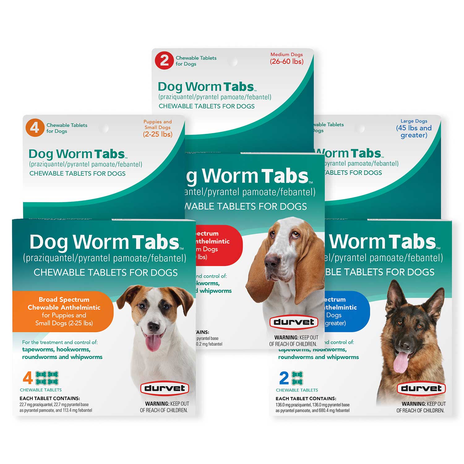 Dog Worm Tabs, Chewable Tablets - Pet's Shop