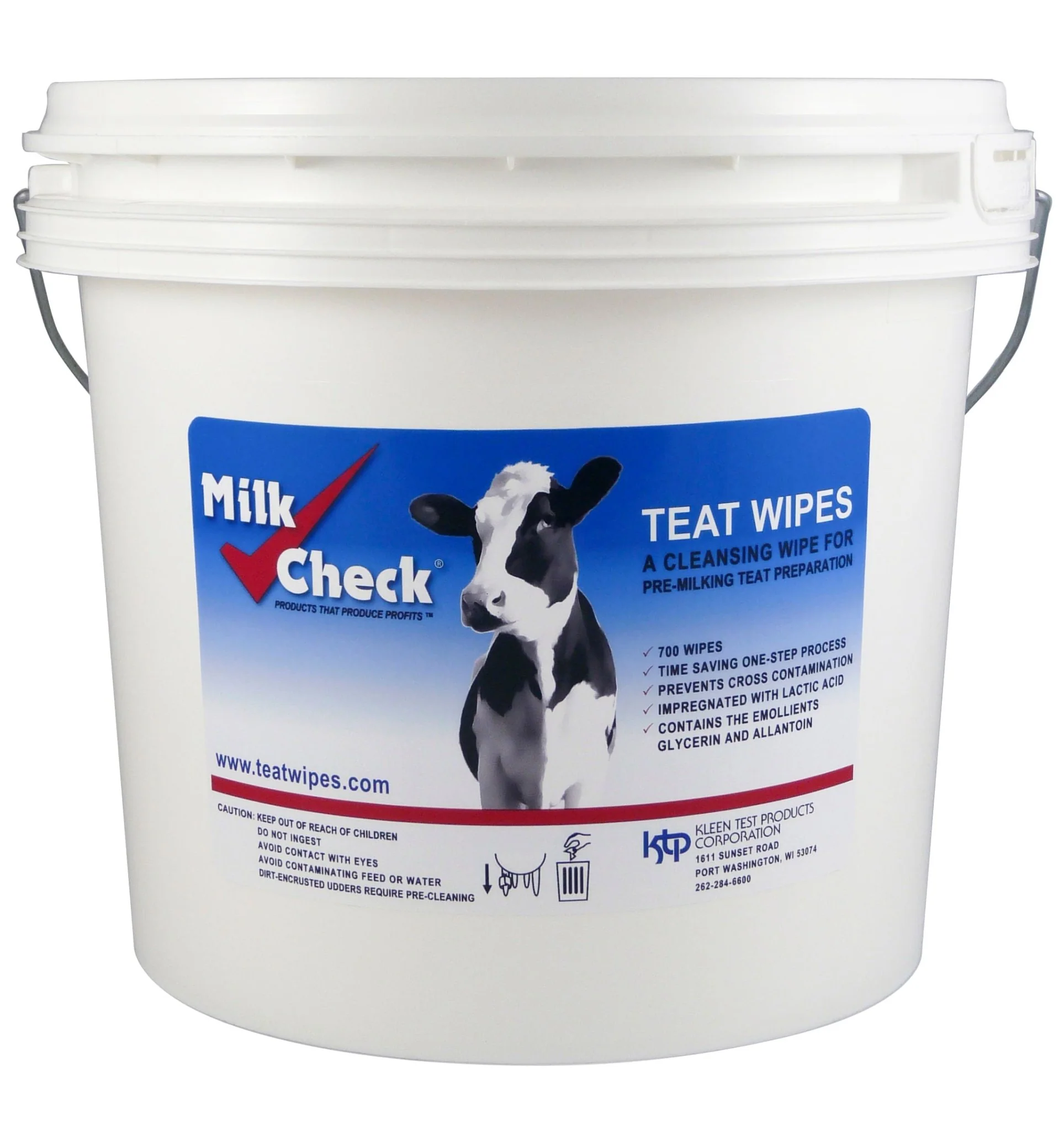 Milk Check Teat Wipes - Pet's Shop