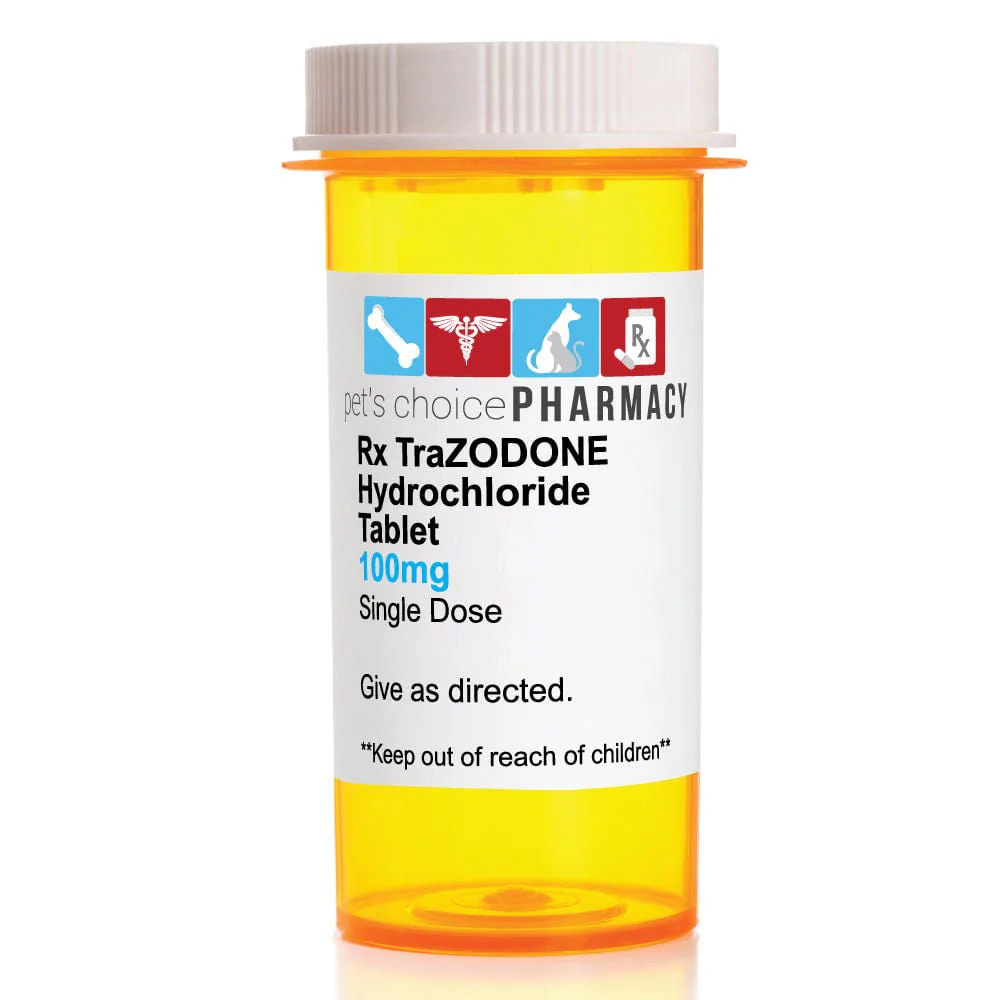 Rx TraZODONE Hydrochloride (Generic) Tablets for Dogs - Pet's Shop