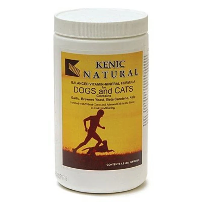Kenic Natural Vitamin-Mineral Coat Conditioning Supplement for Dogs & Cats - Pet's Shop