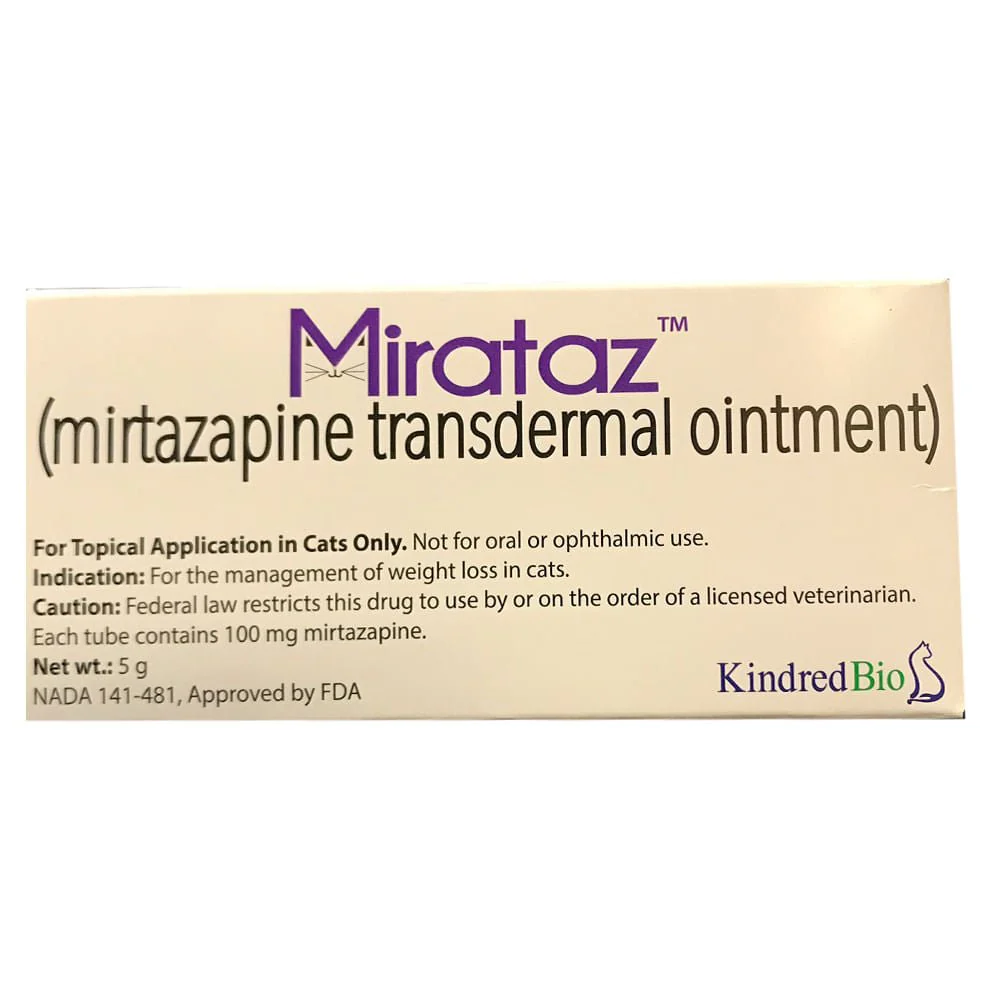 Rx Mirataz Transdermal Ointment, 5gm - Pet's Shop