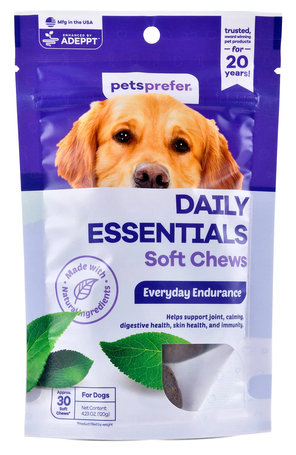 PetsPrefer Daily Essentials Soft Chews w/ ADEPPT - Pet's Shop