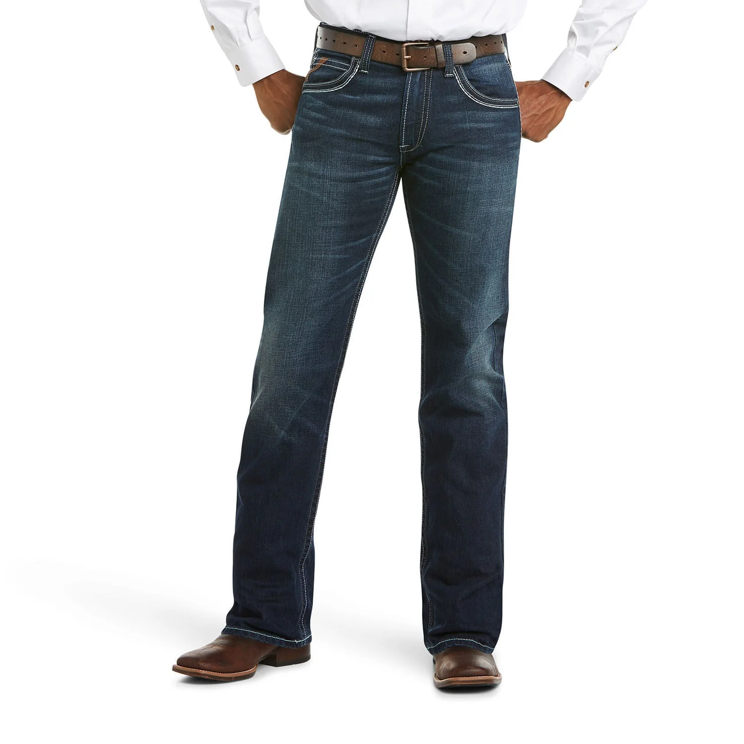 Ariat Men's M5 Slim Stretch Coltrane Stackable Straight Leg Jean - Pet's Shop
