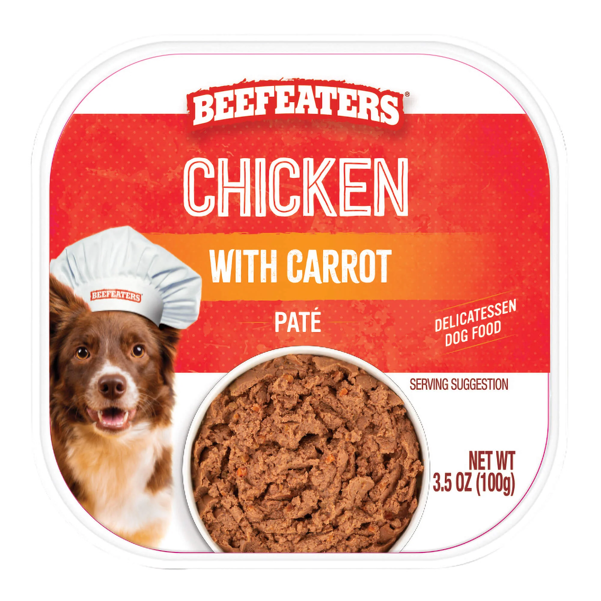 Beefeaters Chicken with Carrot Pate, 3.5 oz, Case of 96 - Pet's Shop
