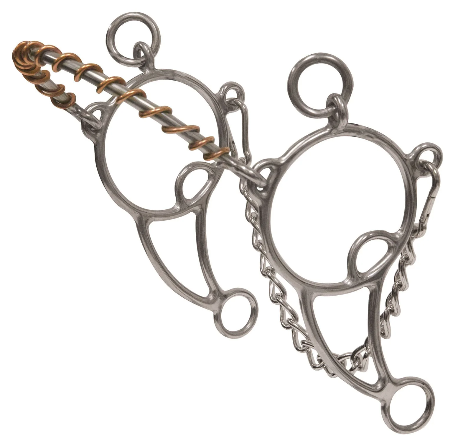 Brittany Pozzi Twisted Wire Hackamore - Pet's Shop