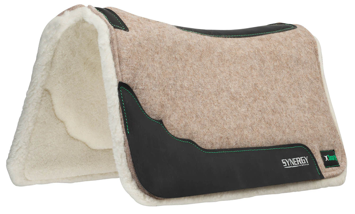 Smarty x Synergy Contoured Wool Blend Felt Performance Saddle Pad - Pet's Shop