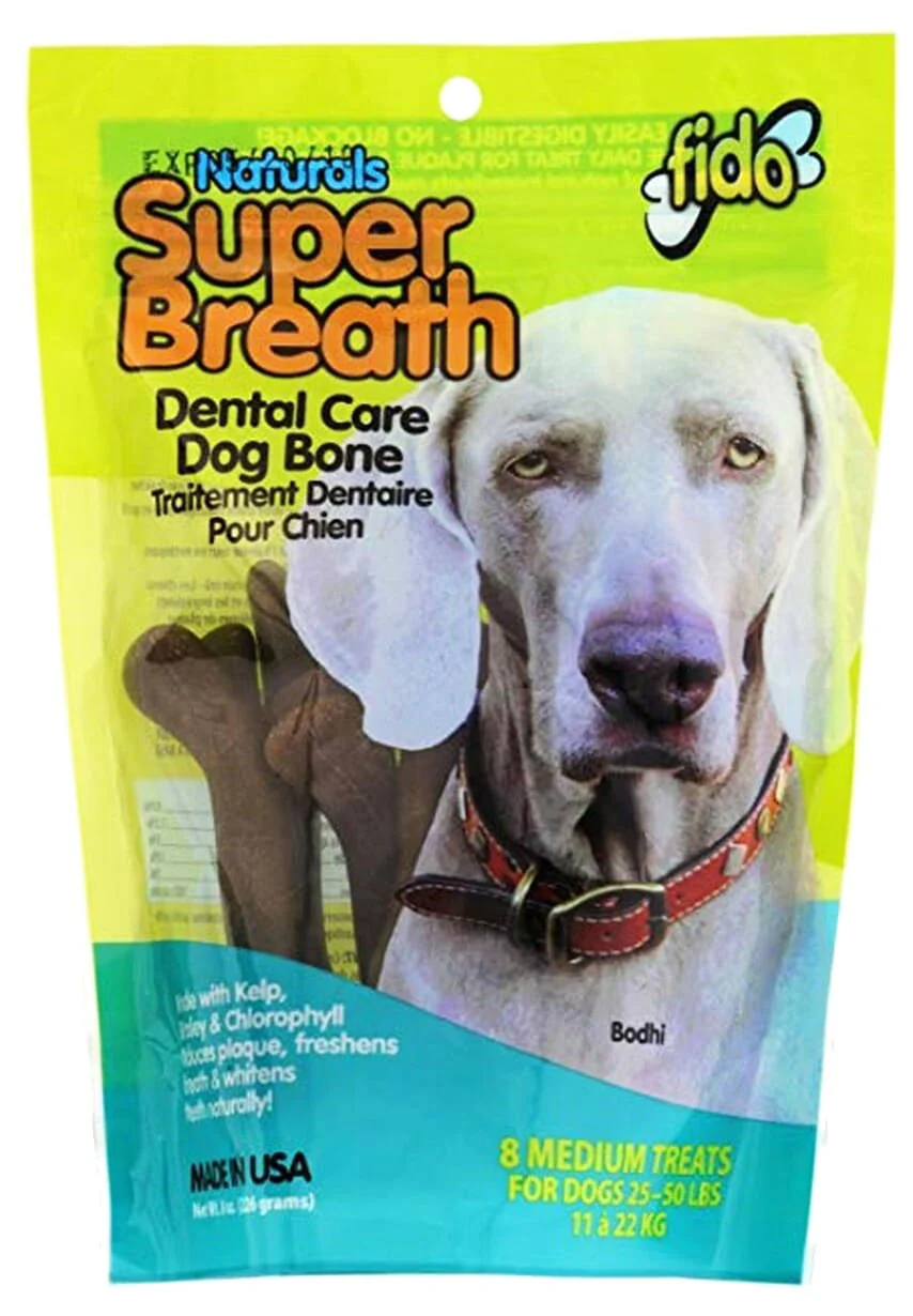 Fido Superbreath Naturals Dental Care Treats - Pet's Shop