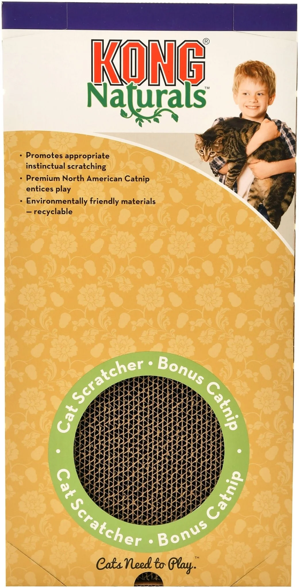 KONG Naturals Double Cat Scratcher, 2 pk - Pet's Shop