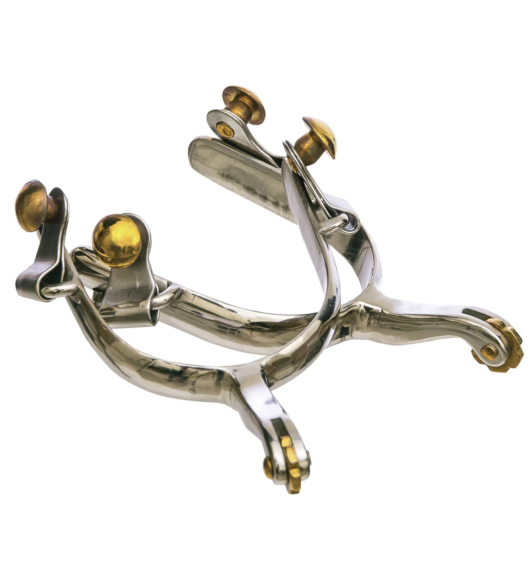 All-Around Stainless Steel Rosebud Spurs, Ladies - Pet's Shop