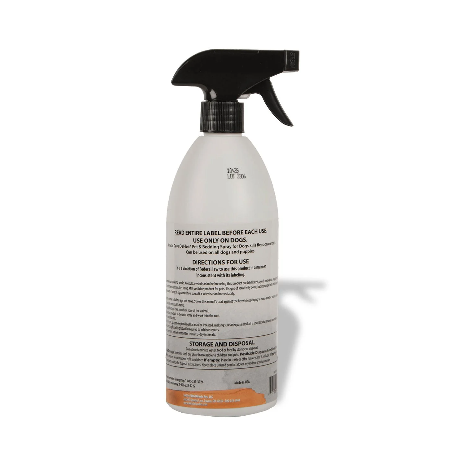 DeFlea Pet & Bedding Spray for Dogs - Pet's Shop