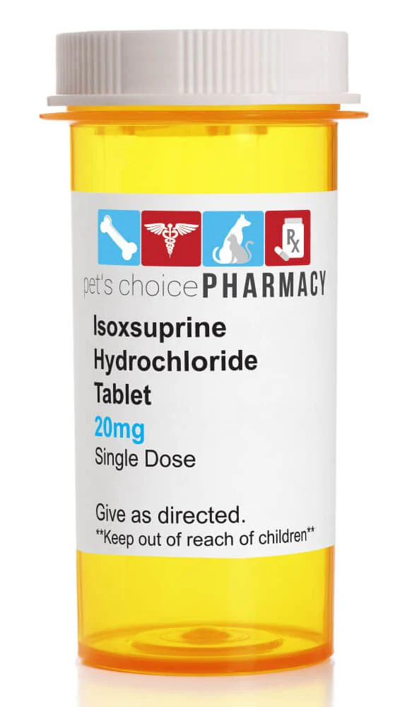 Rx Isoxsuprine Hydrochloride (Generic) Tablets for Horses - Pet's Shop