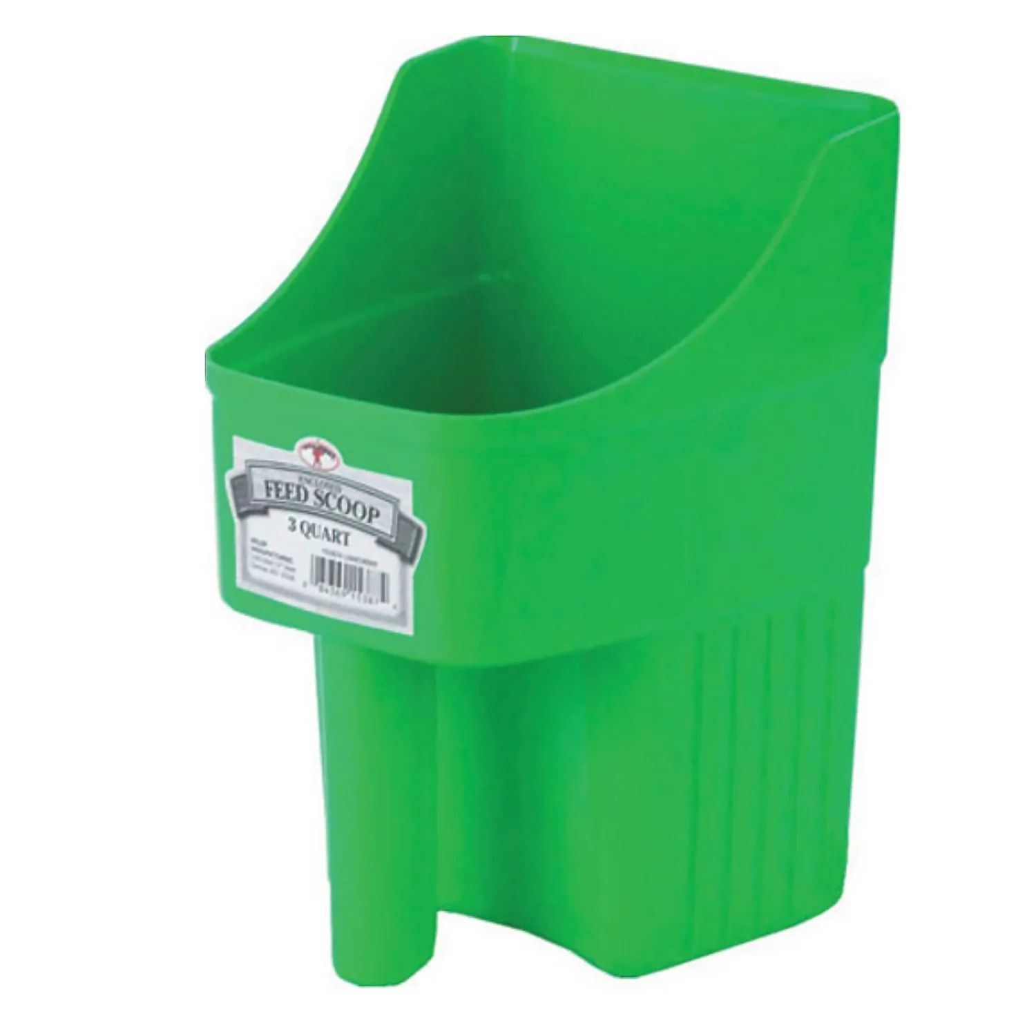 Plastic Enclosed Feed Scoop, 3 Quart - Pet's Shop