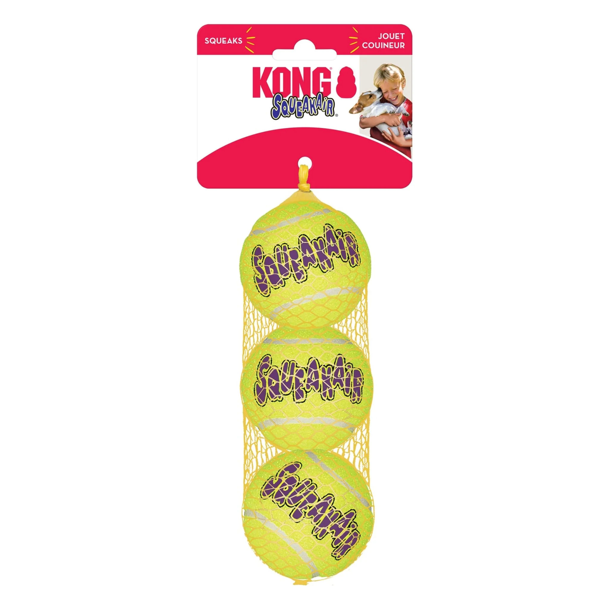 KONG SqueakAir Tennis Ball - Pet's Shop