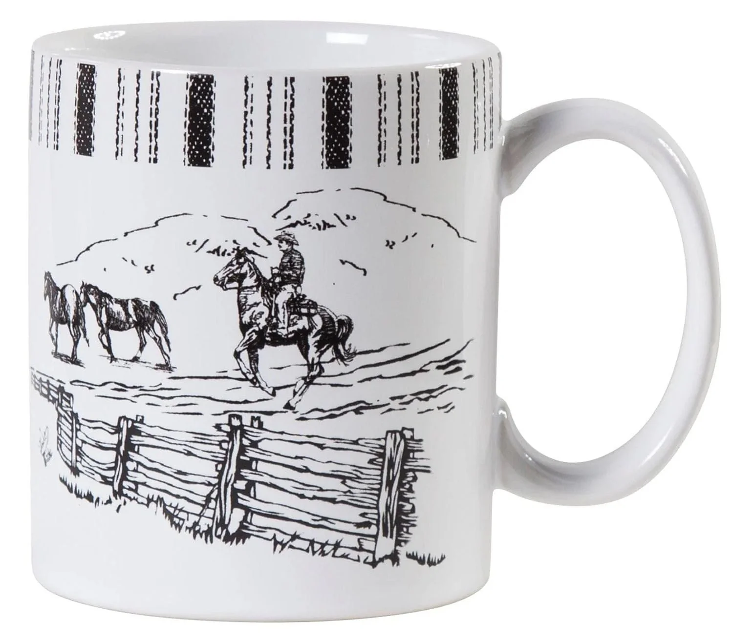Ranch Life Horse Mugs, Set of 4 - Pet's Shop