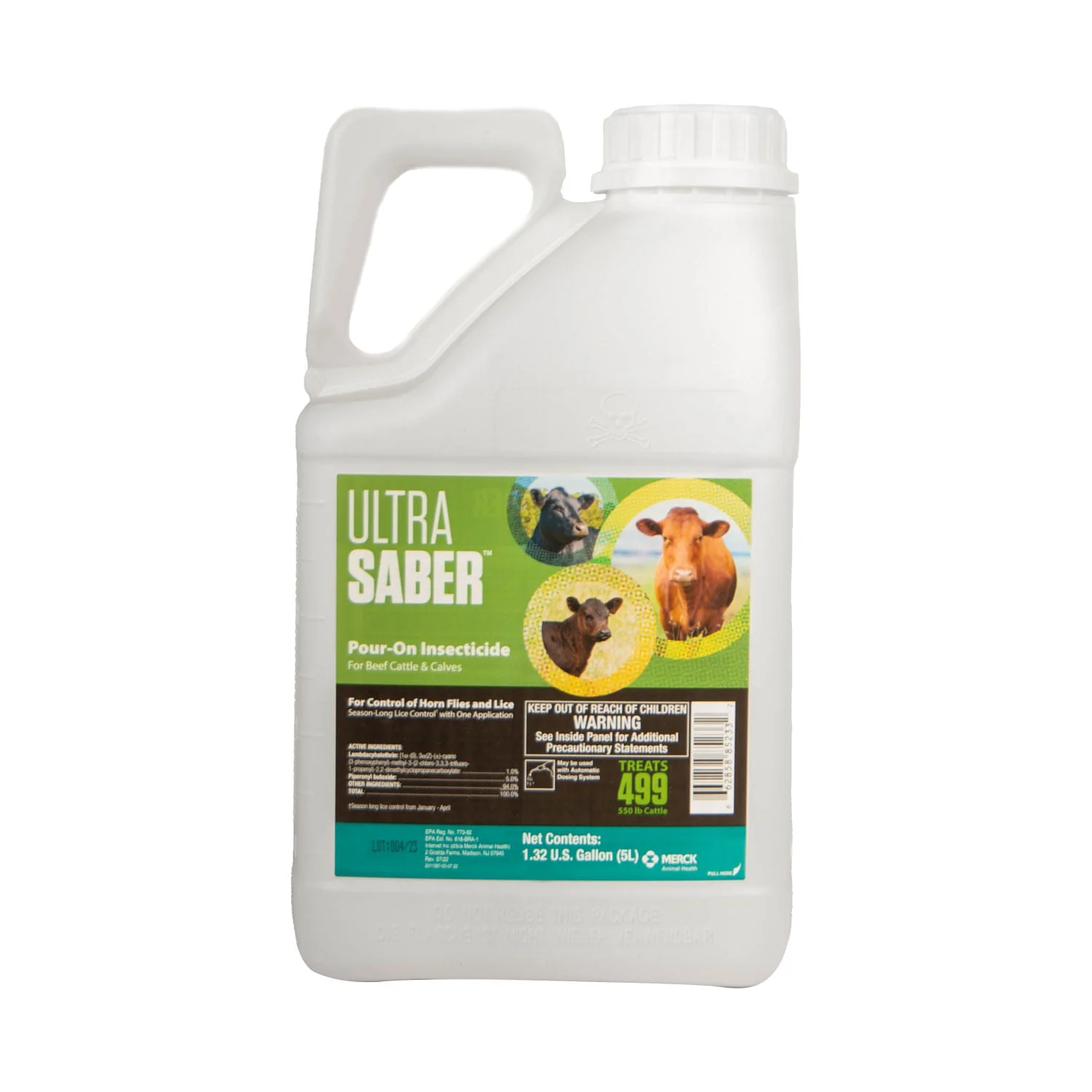 Ultra Saber Pour-On Insecticide, 5 Liter - Pet's Shop