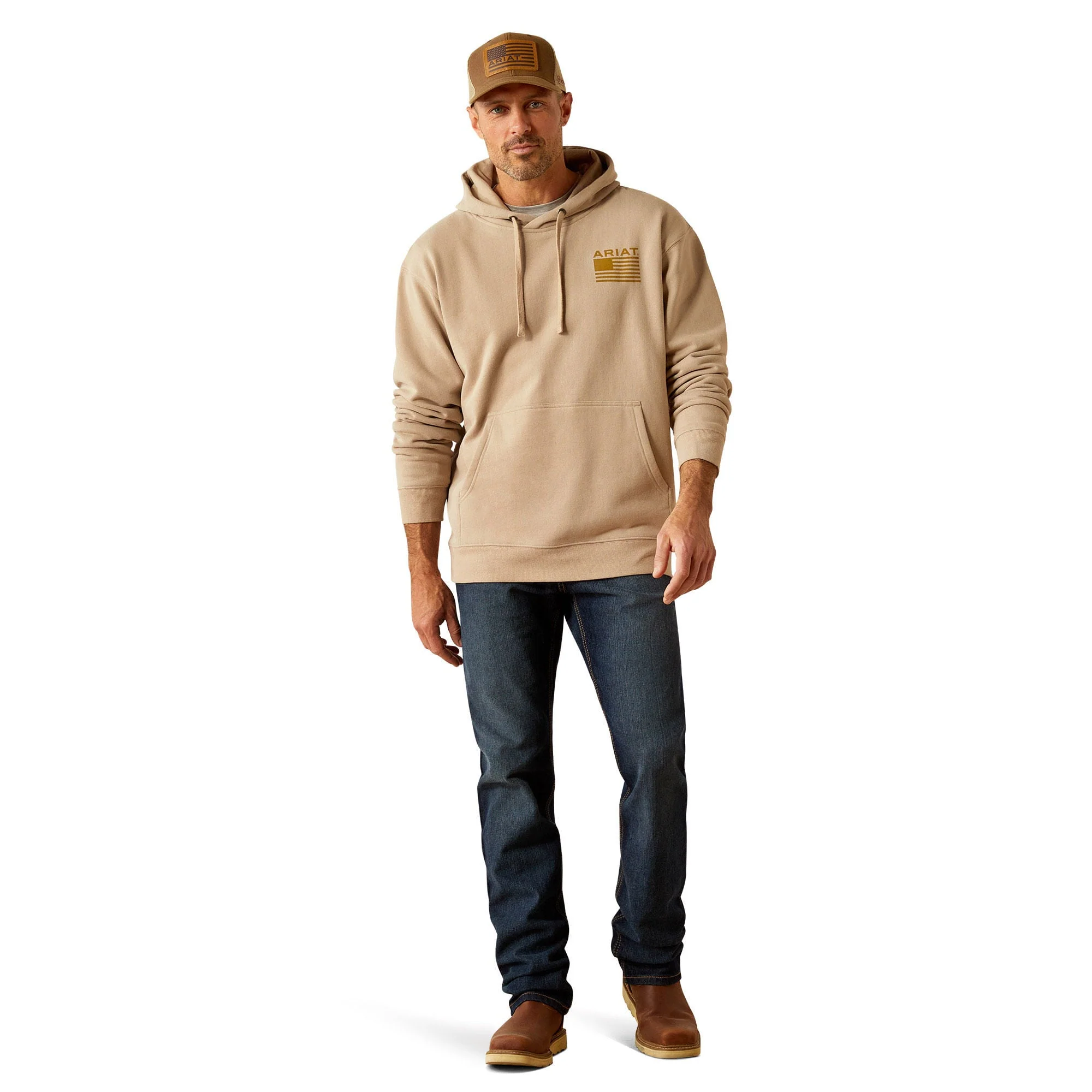 Ariat Men's Camo Hex Hoodie - Pet's Shop