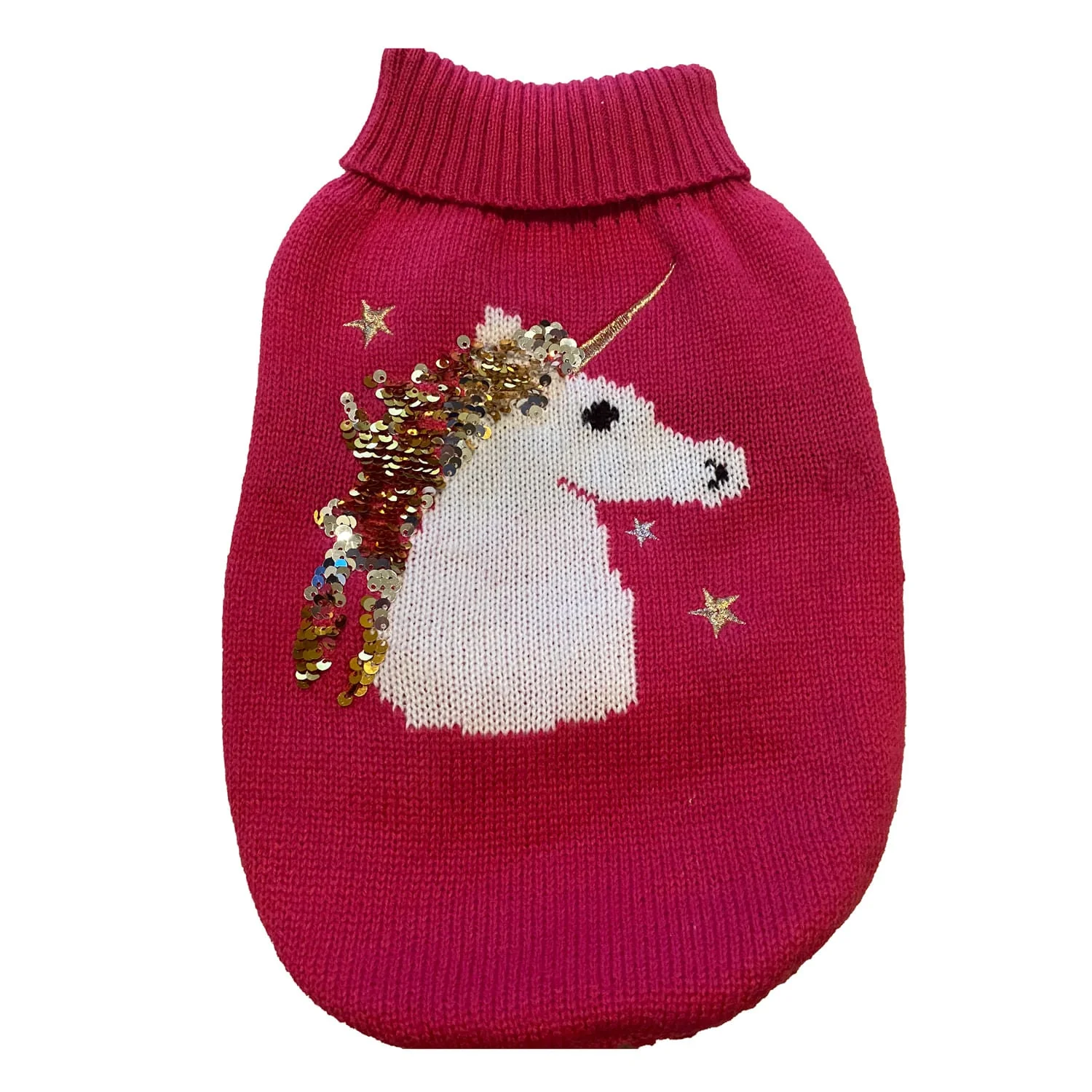 Unicorn Sequin Sweater - Pet's Shop