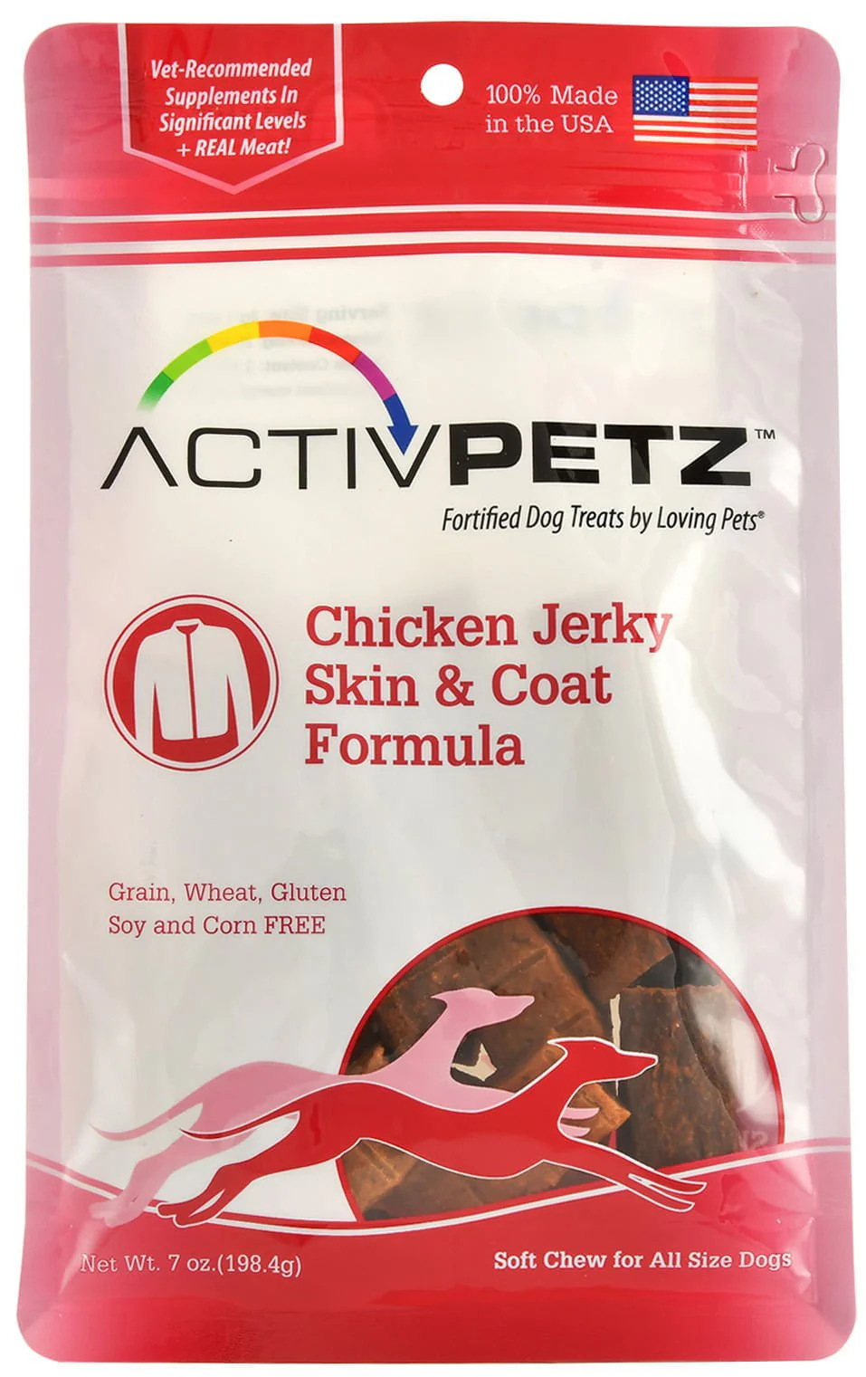 ActivPetz Skin & Coat Jerky Treats - Pet's Shop