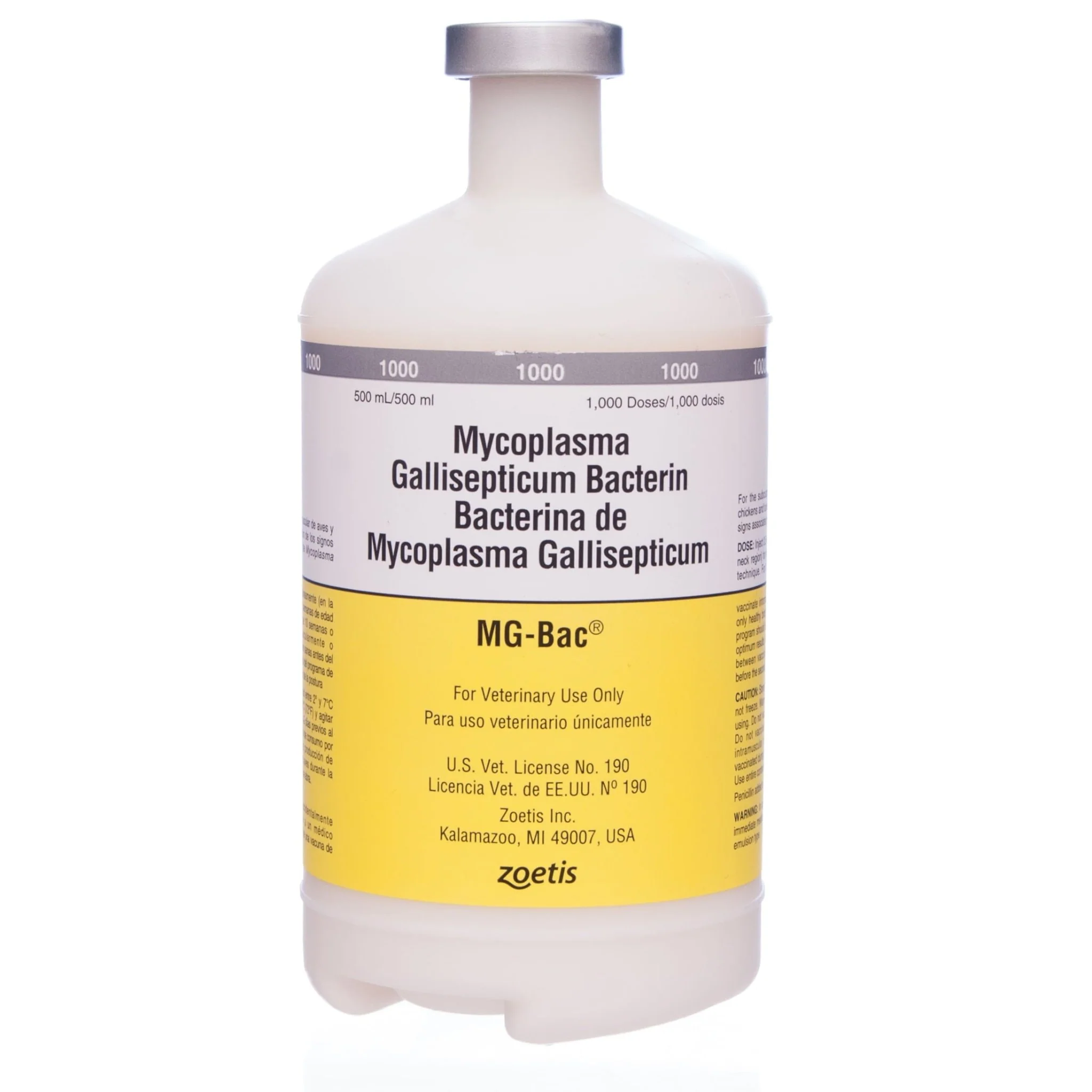 MG-Bac Vaccine, 500 mL - Pet's Shop