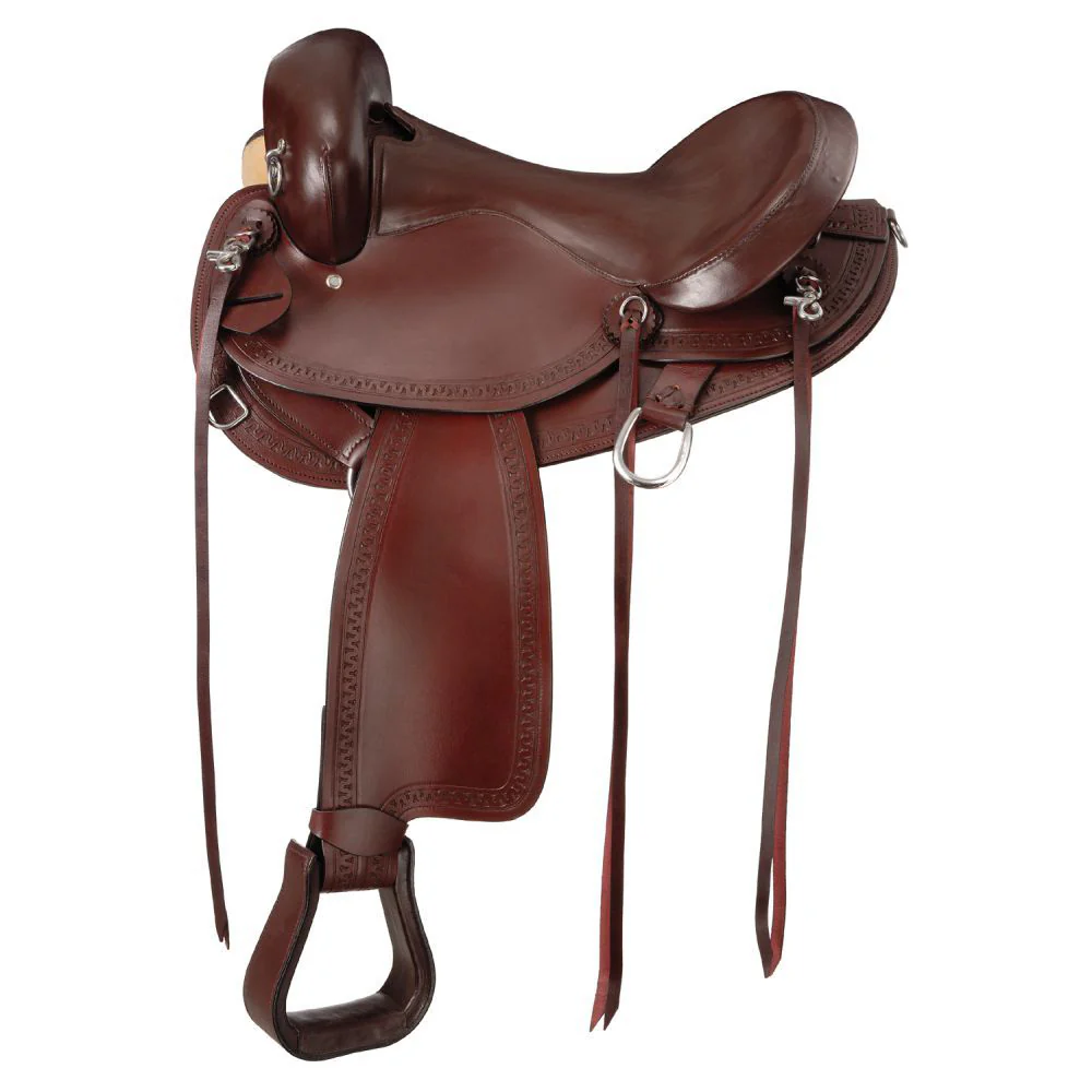 King Series Comfort Gaited Trail Saddle, No Horn - Pet's Shop