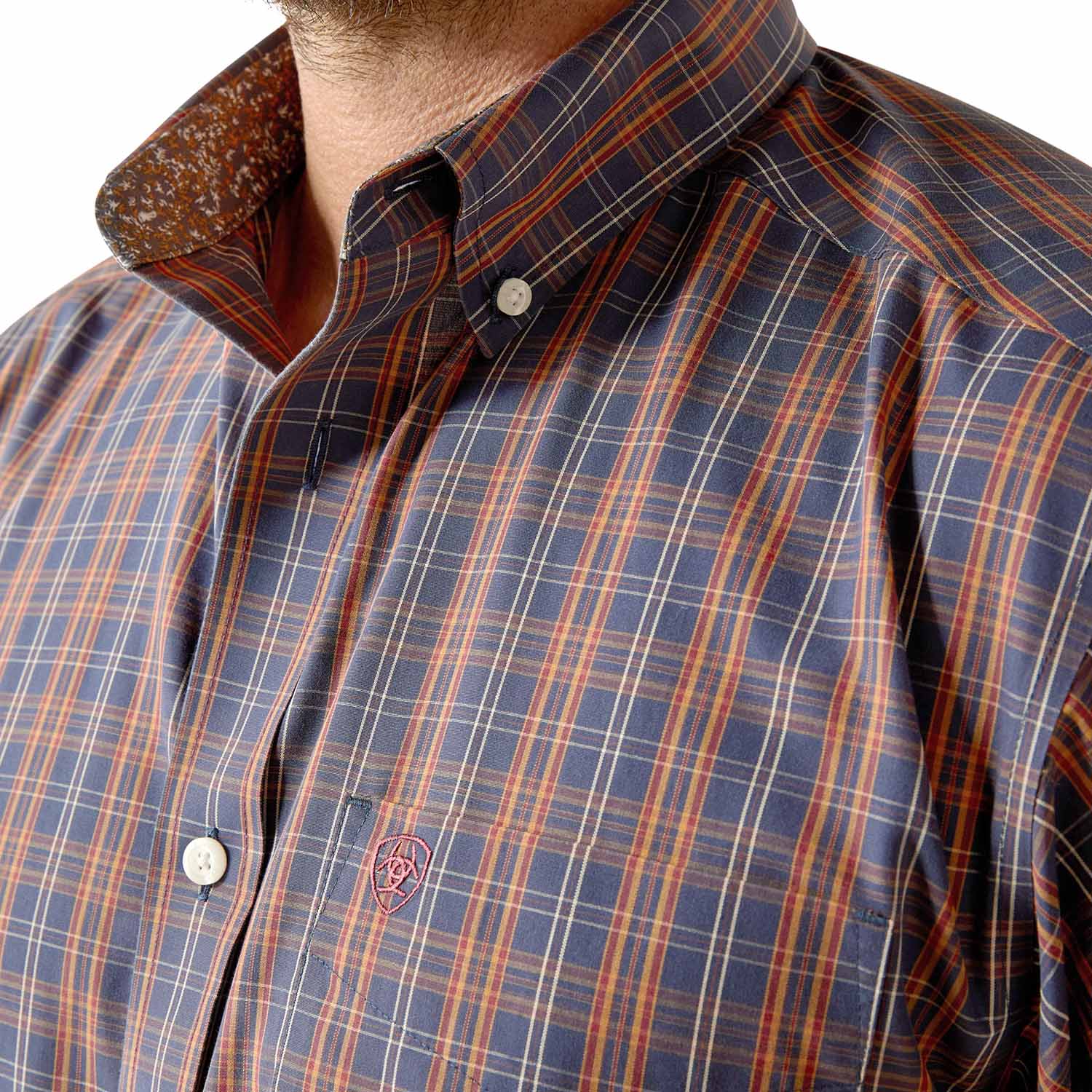 Ariat Men's Wrinkle Free Iker Longsleeve Shirt - Pet's Shop