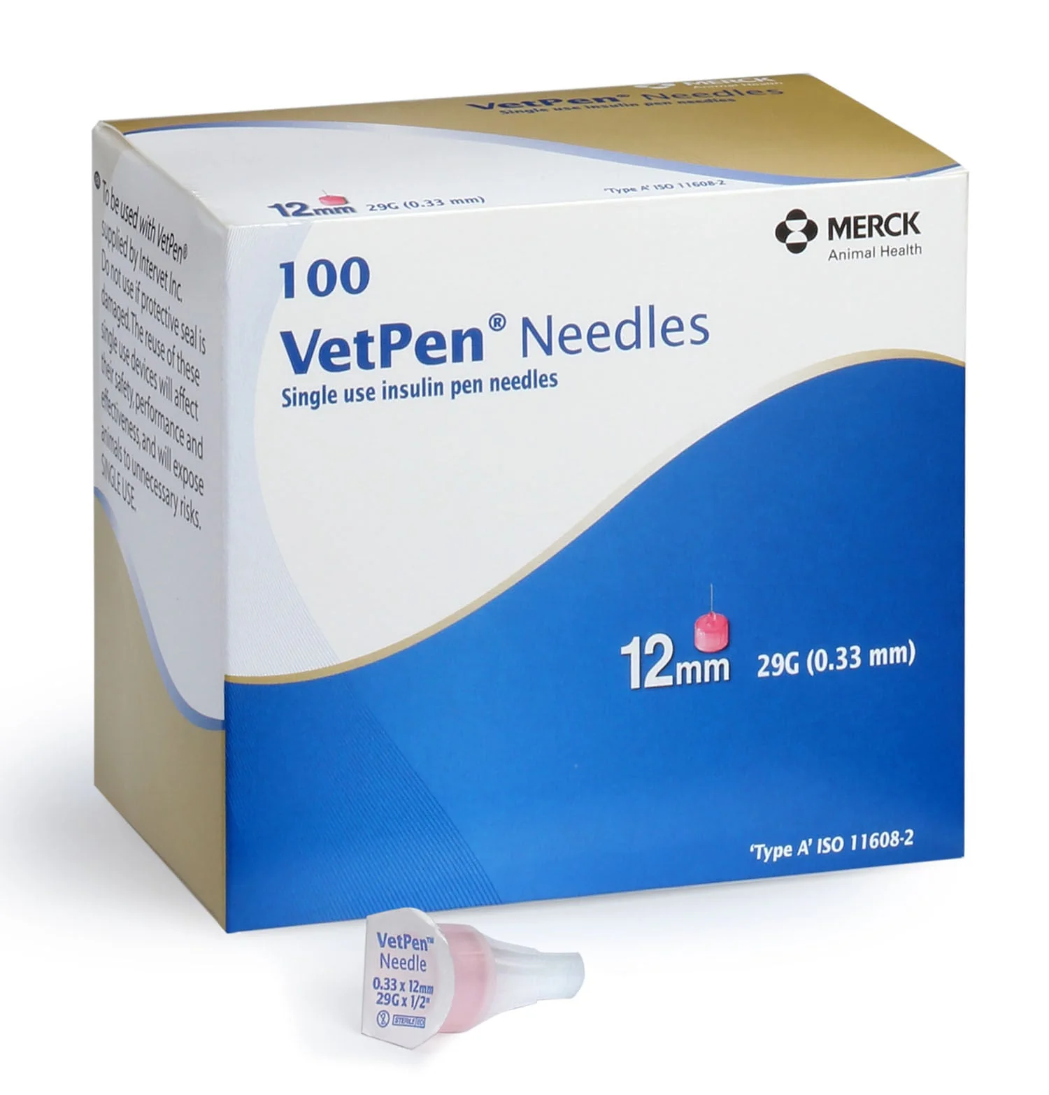 Rx Vetsulin VetPen Needle, 12 mm, 100 ct - Pet's Shop