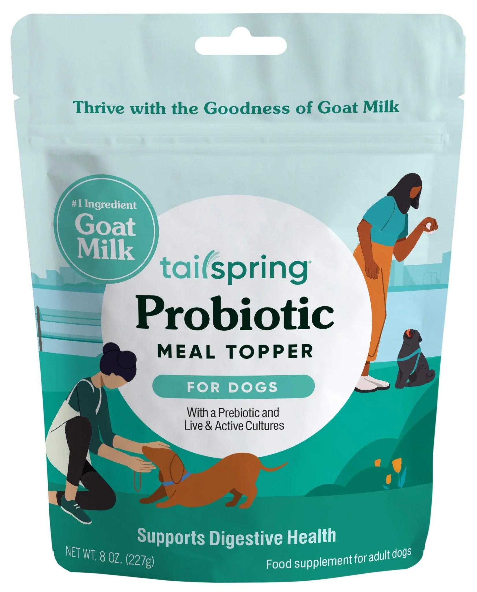 Dog Probiotic Tailspring Meal Topper, 8 oz - Pet's Shop