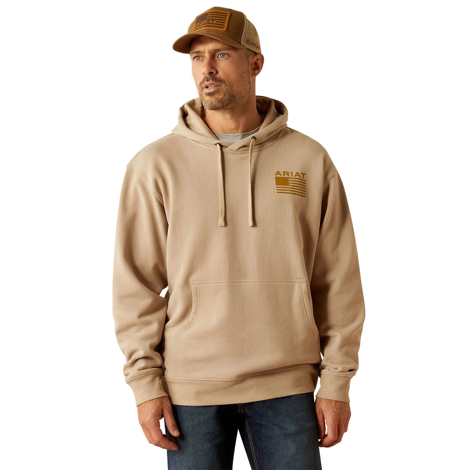 Ariat Men's Camo Hex Hoodie - Pet's Shop