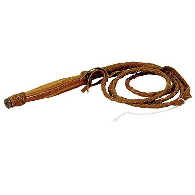 Leather Bull Whip - Pet's Shop