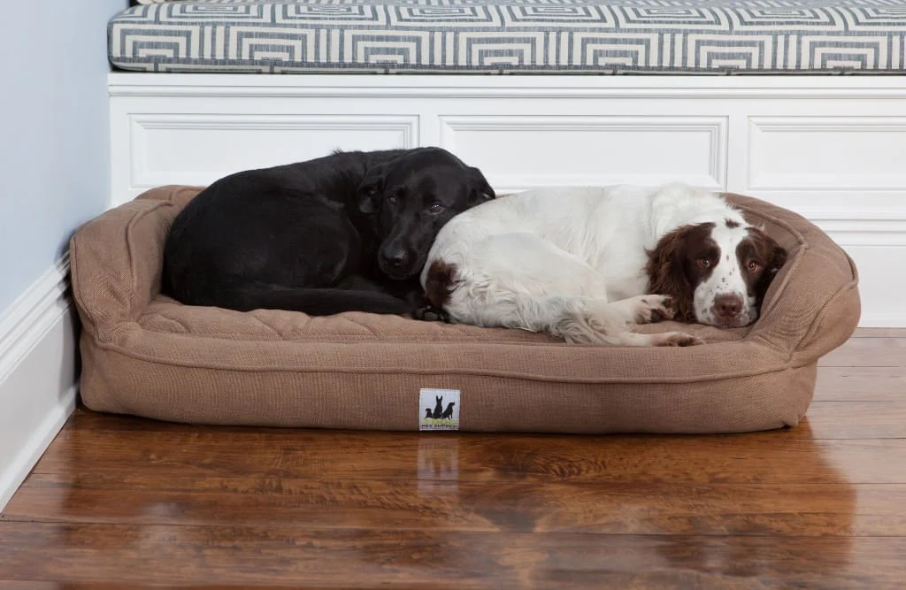 EZ-Wash Premium Headrest Memory Foam Dog Bed, Large - Pet's Shop