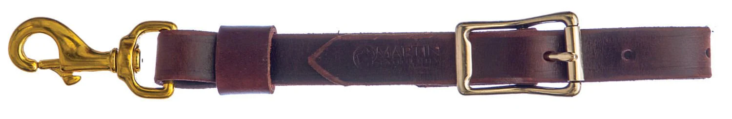 Classic Equine Leather Replacement Tug with Brass Snap - Pet's Shop