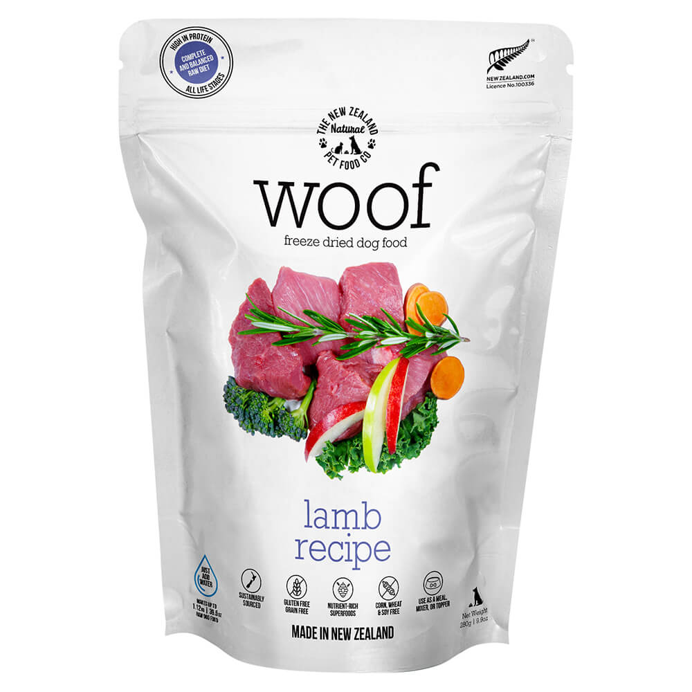 Woof Lamb Freeze Dried Dog Food - Pet's Shop