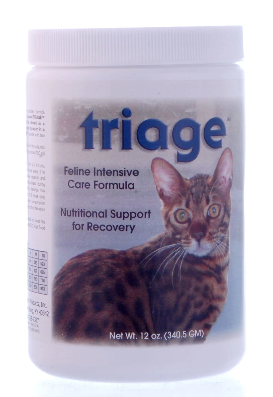Triage Feline Intensive Care Formula - Pet's Shop
