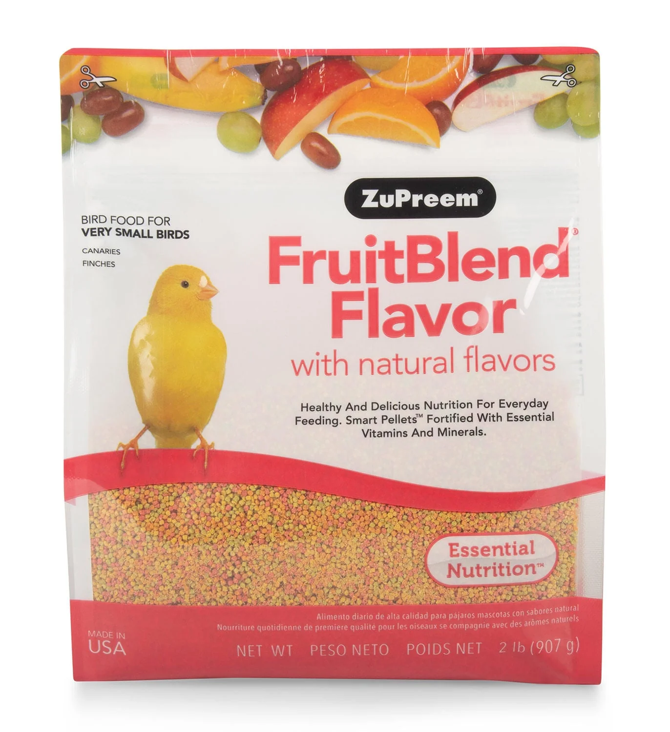Zupreem FruitBlend Flavor Bird Food - Pet's Shop