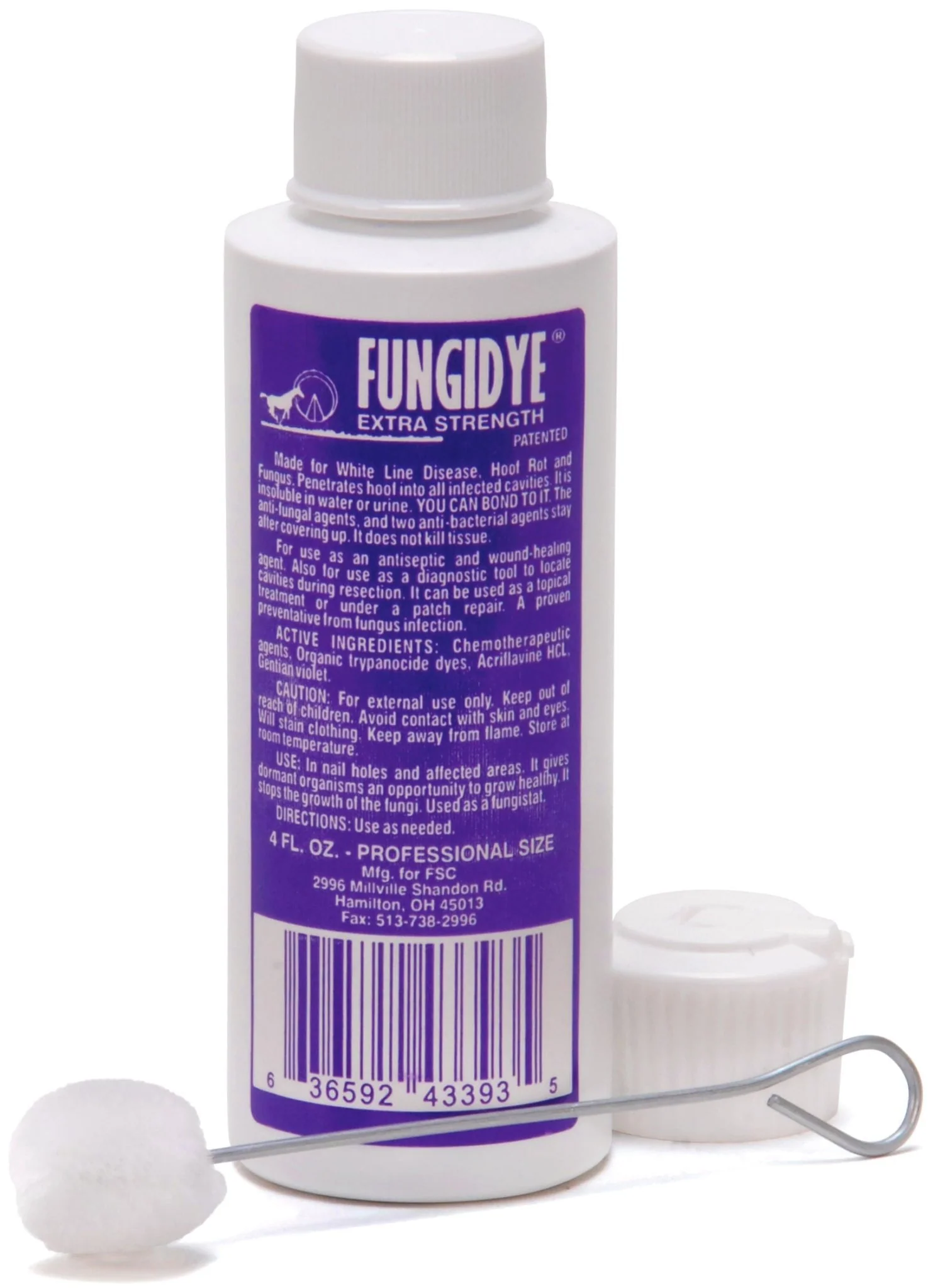 Fungidye, 4 oz With Dauber - Pet's Shop