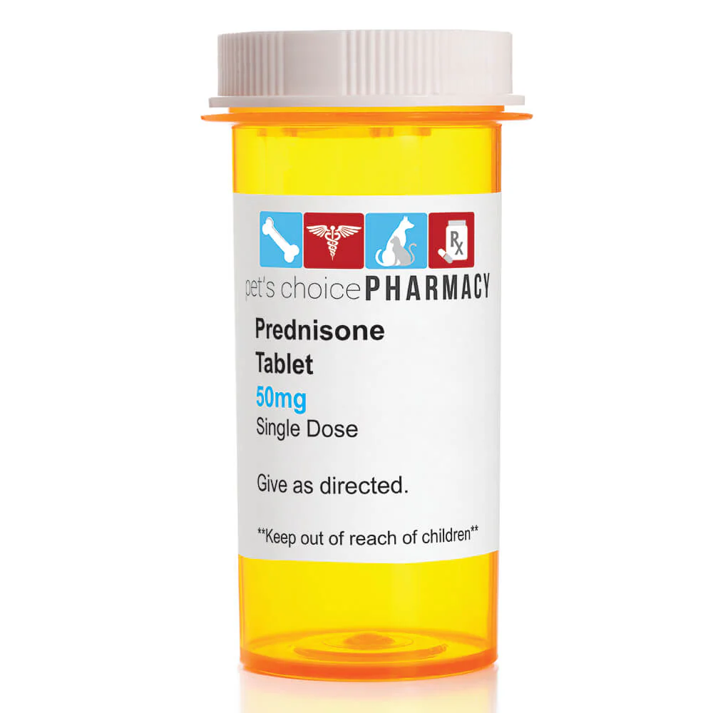 Rx Prednisone (Generic) Tablets for Dogs - Pet's Shop
