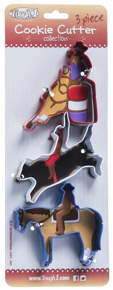 Tought1 3-Piece Metal Cookie Cutters Set - Pet's Shop