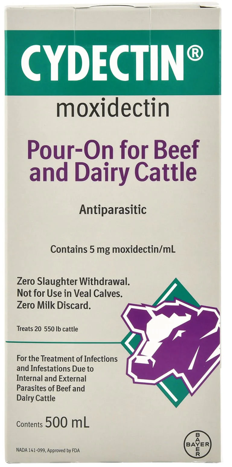Cydectin Pour On Cattle Wormer - Pet's Shop