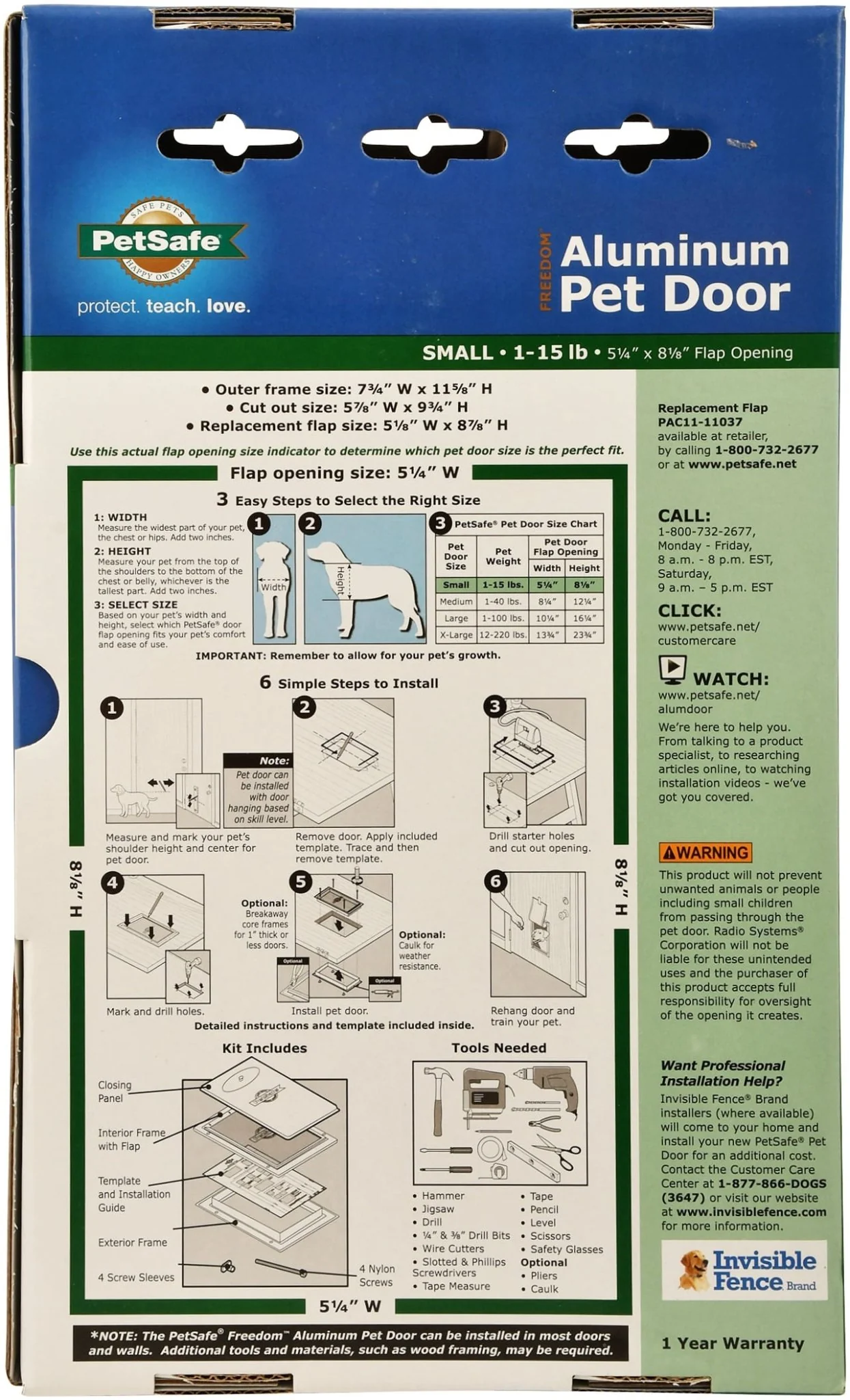 PetSafe Freedom Pet Door - Pet's Shop