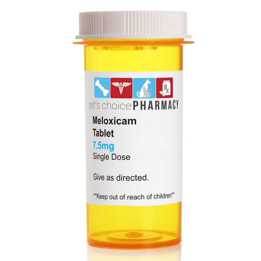 Rx Meloxicam (Generic) Tablets for Cattle, Dogs, & Cats - Pet's Shop