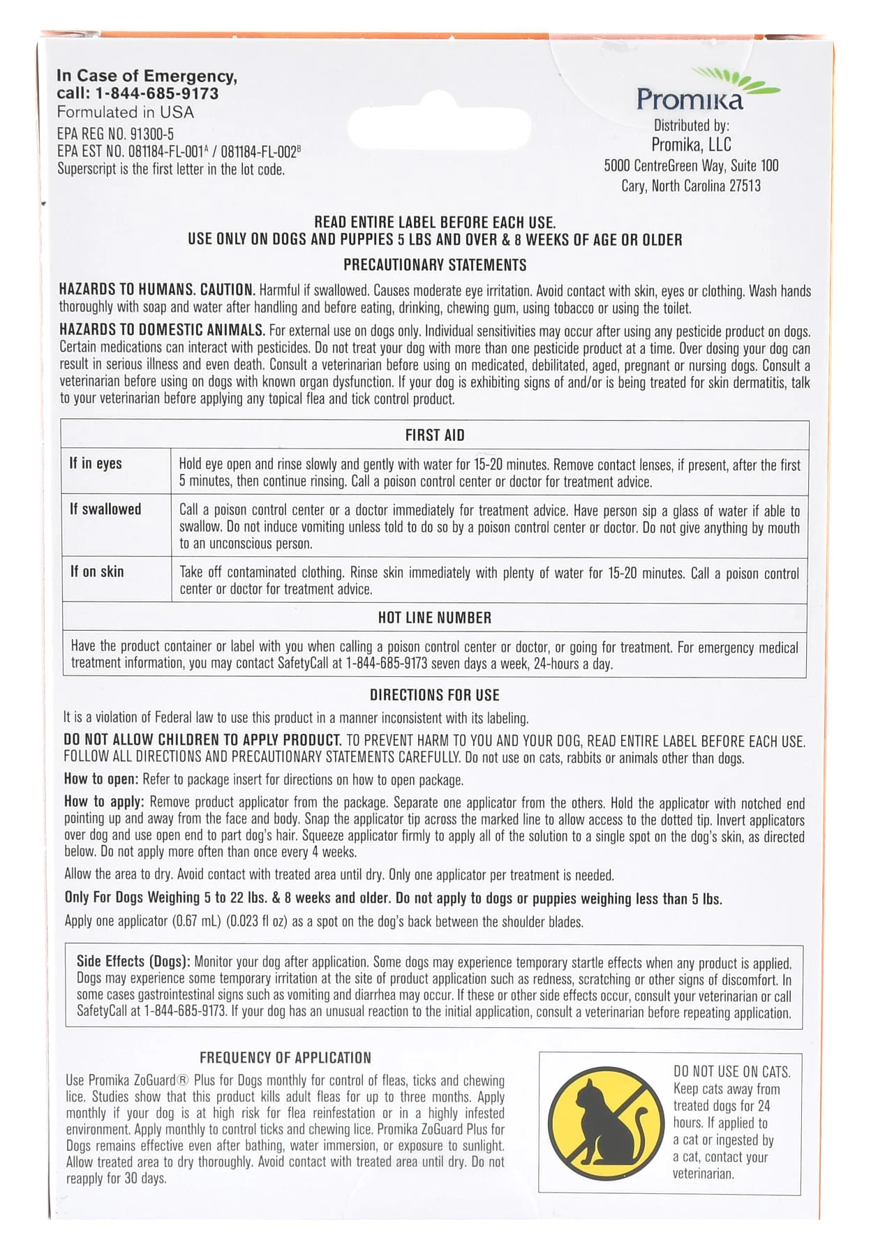 ZoGuard Plus for Dogs, 3 pack - Pet's Shop