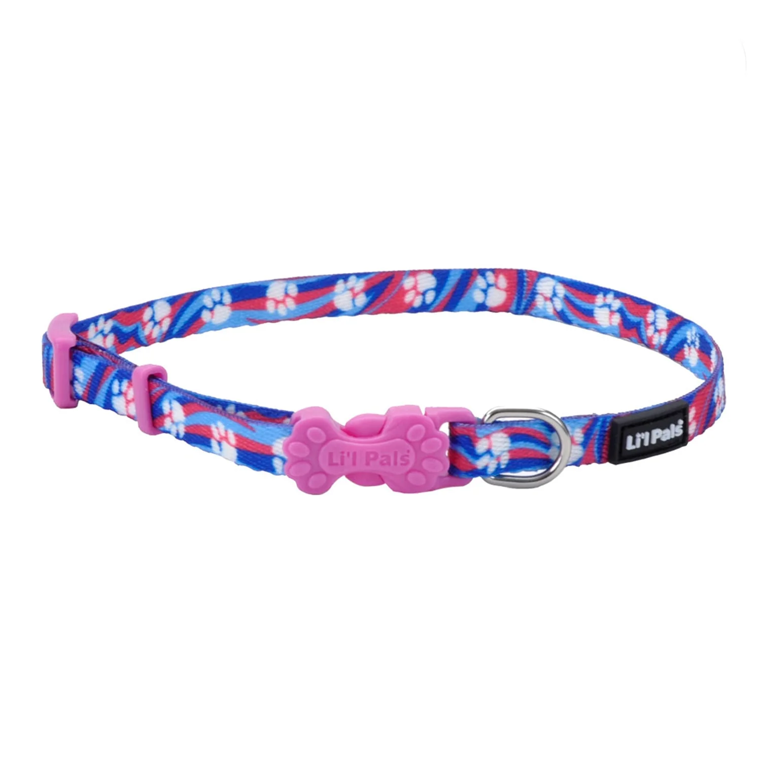 Li'l Pals Adjustable Patterned Dog Collar - Pet's Shop